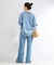 ウォッシャブル / DU JOUR / デュ ジュール PIN SEAM TAPER JEAN