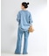 ウォッシャブル / DU JOUR / デュ ジュール PIN SEAM TAPER JEAN