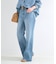 ウォッシャブル / DU JOUR / デュ ジュール PIN SEAM TAPER JEAN