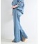 ウォッシャブル / DU JOUR / デュ ジュール PIN SEAM TAPER JEAN