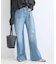 ウォッシャブル / DU JOUR / デュ ジュール PIN SEAM TAPER JEAN
