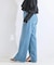 ウォッシャブル / DU JOUR / デュ ジュール PIN SEAM TAPER JEAN