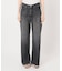 ウォッシャブル / DU JOUR / デュ ジュール PIN SEAM TAPER JEAN