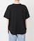ボトルネック ラウンドTシャツ