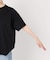 ボトルネック ラウンドTシャツ
