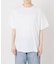 ボトルネック ラウンドTシャツ