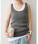 【AGOLDE / エーゴールドイー】TWISTED POPPY TANK