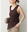 【AGOLDE / エーゴールドイー】TWISTED POPPY TANK