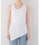 【AGOLDE / エーゴールドイー】TWISTED POPPY TANK