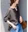 キュプラ混シアーワッフルTee