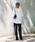キュプラ混シアーワッフルTee