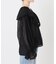 リネンメッシュ ラッフルブラウス