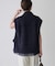 Sleeveless tweed Jacket