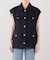 Sleeveless tweed Jacket