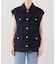 Sleeveless tweed Jacket
