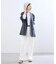 BLACK クロップドデニムパンツ