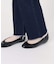 BLACK クロップドデニムパンツ