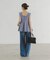 《セットアップ対応》コンフォートジャージーライクペプラムトップ