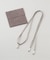 TEINTE/タント CALLA NECKLACE ネックレス TE-N-CA2605GY