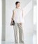 MARILYN MOON/マリリンムーン sheer cotton bl ブラウス 4263-104