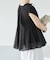 MARILYN MOON/マリリンムーン sheer cotton bl ブラウス 4263-104