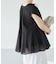 MARILYN MOON/マリリンムーン sheer cotton bl ブラウス 4263-104