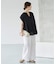 MARILYN MOON/マリリンムーン sheer cotton bl ブラウス 4263-104