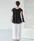 MARILYN MOON/マリリンムーン sheer cotton bl ブラウス 4263-104