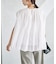 MARILYN MOON/マリリンムーン sheer cotton bl ブラウス 4263-104