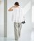 MARILYN MOON/マリリンムーン sheer cotton bl ブラウス 4263-104
