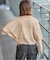 ラメハーフスリーブTシャツ