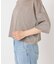ラメハーフスリーブTシャツ
