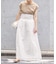 MARILYN MOON/マリリンムーン sheer cotton 2way op ワンピース 4263-105