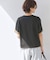 コットンカバーリングシアーTシャツ