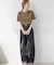 コットンカバーリングシアーTシャツ