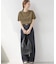 コットンカバーリングシアーTシャツ