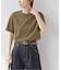 コットンカバーリングシアーTシャツ