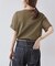 コットンカバーリングシアーTシャツ