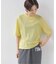 コットンカバーリングシアーTシャツ