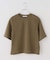 コットンカバーリングシアーTシャツ