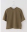 コットンカバーリングシアーTシャツ