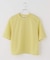 コットンカバーリングシアーTシャツ