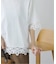 バテンレーストリムTシャツ