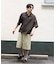 NAMELESSNESS / ネームレスネス Pique Knit ポロシャツ