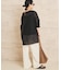 Cotton mix T ブラウス