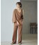 dull satin scarf set タンク