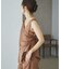 dull satin scarf set タンク