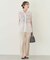 《追加》【洗える】ボタニカルレースフレンチスリーブブラウス2