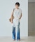 Sleeveless gather TEE