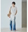 Sleeveless gather TEE